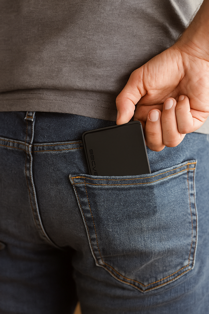 Kartenschutz für 6 Karten | RFID NFC & Magnetfeld Blocker | Schutzhülle gegen Datenklau & Organizer