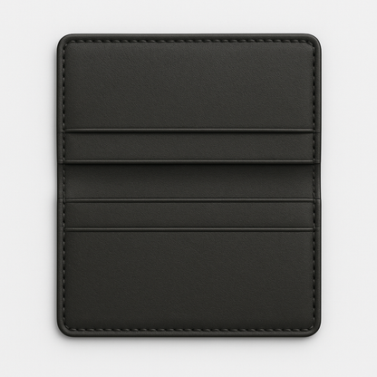Kartenschutz für 4 Karten (Leder) | RFID NFC & Magnetfeld Blocker | Schutzhülle gegen Datenklau & Organizer