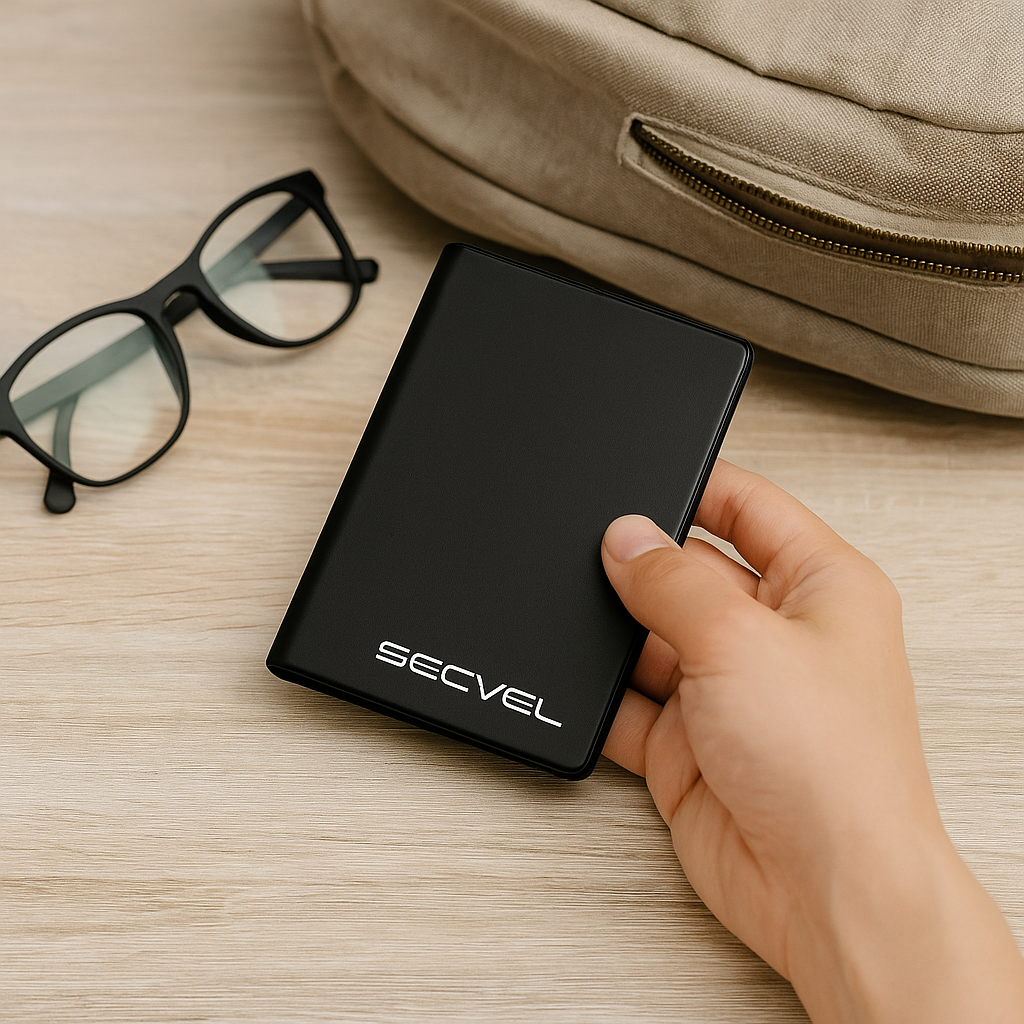 Reisepass Schutzhülle | RFID NFC & Magnetfeld Blocker | Kartenschutz & Organizer