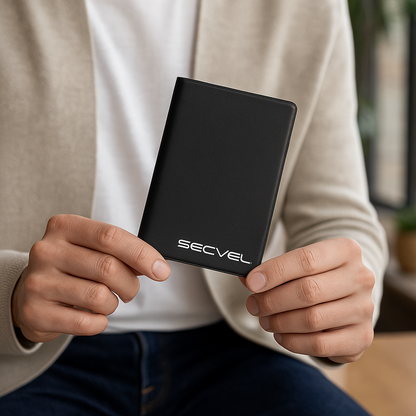 Reisepass Schutzhülle | RFID NFC & Magnetfeld Blocker | Kartenschutz & Organizer